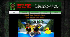 Desktop Screenshot of bisonbeer.net